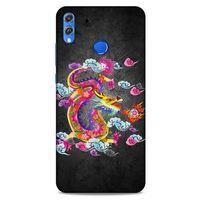 Huawei Honor 8x Kılıf Japonya (29) Arka Koruma Kılıfı Japonya Ejderha Festivali