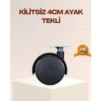 4 Cm Kilitsiz Mobilya Ayağı Tekli Kolay Dönen Masa Ve Sehpa Ayağı