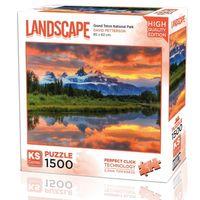 KS Games Grand Teton National Park Puzzle 1500 Parça 22037