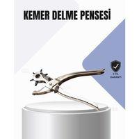 Kemer Delme Pensesi Çok Amaçlı 6 Farklı Delik Boyu Ayarlı Deri Delme Aleti