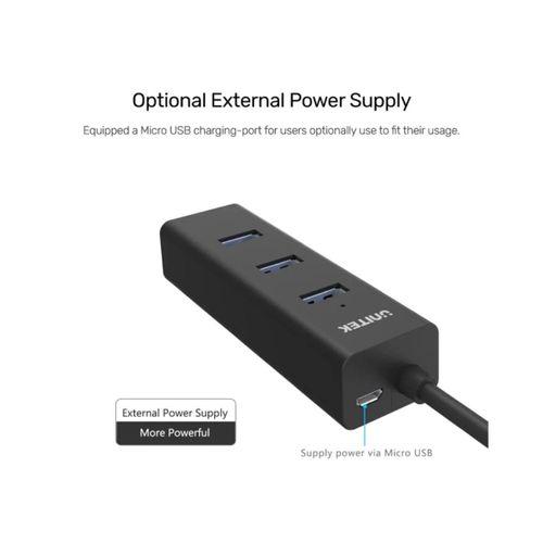 UNITEK 4 PORTS USB 3.0 HUB (Y-3089)