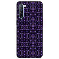 Lopard Oppo Reno 3 Uyumlu Kılıf PiXel (22) Tam Koruma Kılıfı Mor