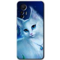 Xiaomi Mi 12 Lite HD Baskılı Kılıf + 9D Tam Ekran Koruyucu - Cat Glance
