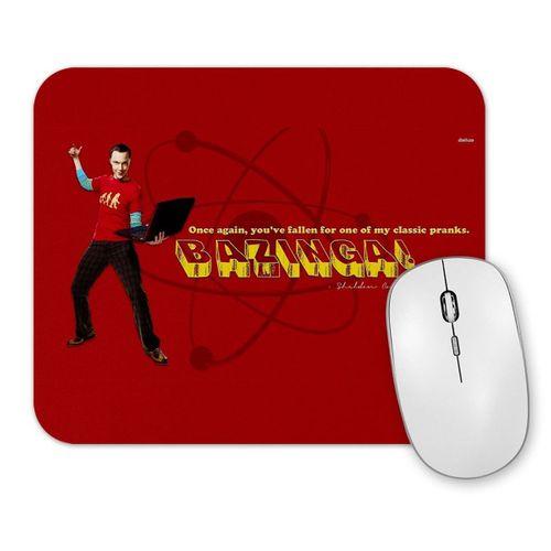 The Big Bang Theory Sheldon Cooper Bazinga Mouse Pad.jpg