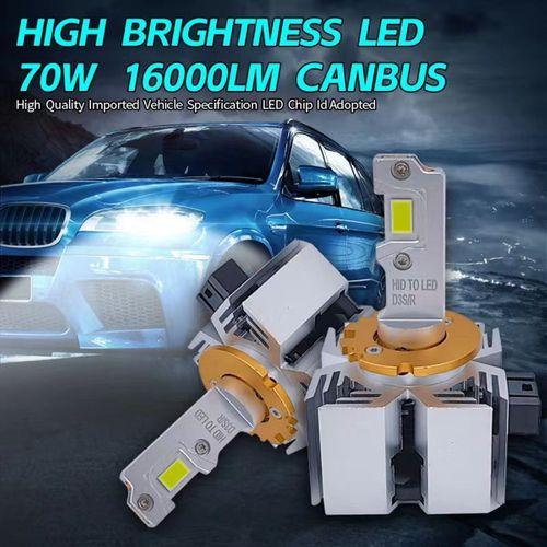 D1S Led far ampulü D1S/R 70W 16000LM 6000K Beyaz  CANBUS 12V / LAAM927-tk