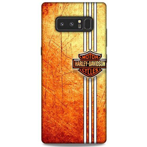 Samsung Galaxy Note 8 Uyumlu Kılıf Motorsiklet (50) Shockproof Kılıf Harley