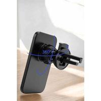 Kablosuz Şarj Aleti Magsafe Araç Içi Manyetik Şarj 15w İos Uyumlu