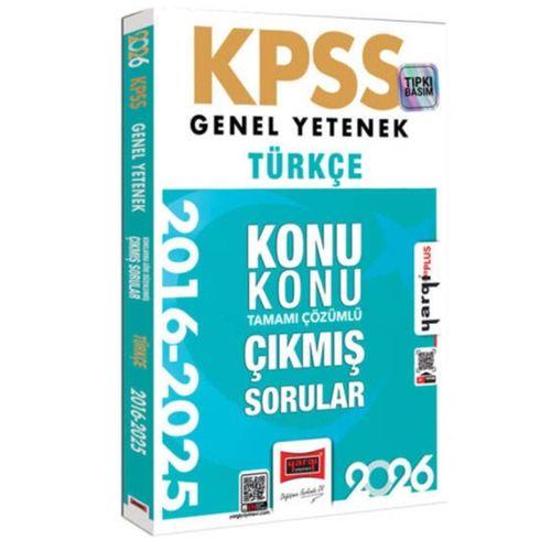 Yargı KPSS Türkçe Konu Konu Çıkmış Sorular