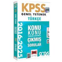 Yargı KPSS Türkçe Konu Konu Çıkmış Sorular