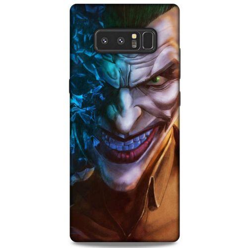 Samsung Galaxy Note 8 Uyumlu Kılıf Joker (27) Tasarımlı Kılıf Bebek mavisi