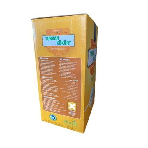 Turkan Elementel Kükürt Trioksit Organik Toprak Ph Düzenleyici Toz Kükürt Gübresi 1 Kg