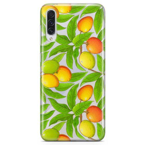Samsung Galaxy A30s Kılıf Mango Çiçekleri Arka Kapak Koruma Desenli Full Koruyucu