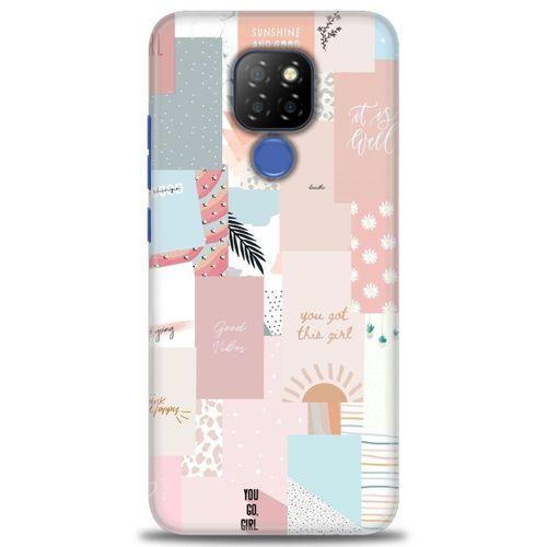 General Mobile GM 20 Kılıf HD Baskılı Kılıf - Girl + Tam Ekran Koruyucu