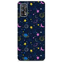 Spacex (5) Tema Koruma Kabı Oppo Realme 7 Pro Kılıf