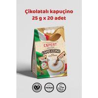 Cappuccino Çikolata Tozlu 20 x 25 g Hazır Cappuccino Kahve