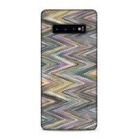 Samsung Galaxy S10 Plus Uyumlu Kılıf Romans (47) Crystal Flex Kılıf Zig Zag