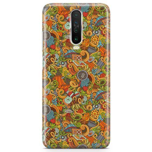 Xiaomi Redmi Poco X2 Kılıf Doodle Piknik Seti Arka Kapak Koruma Desenli Full Koruyucu