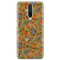 Xiaomi Redmi Poco X2 Kılıf Doodle Piknik Seti Arka Kapak Koruma Desenli Full Koruyucu