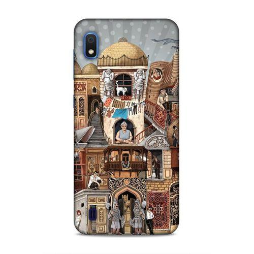 Samsung Galaxy A10 Uyumlu Kılıf Azarbaijan (49) Ultra Silikon Kılıf Şehir Simgeleri