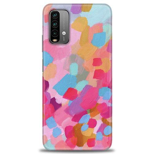 Xiaomi Redmi Note 9 4G Kılıf HD Baskılı Kılıf - Palet + Tam Ekran Koruyucu