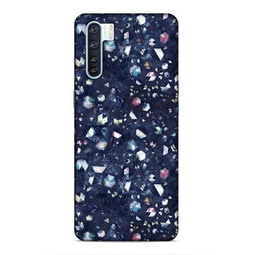 Oppo A91 Uyumlu Kılıf Utopia (36) Glitter Kılıf Kahverengi