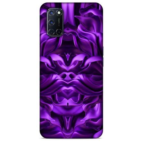 Oppo A72 Uyumlu Kılıf Mor Delisi (1) Kılıfı Saten