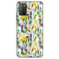 Lopard Xiaomi Poco M3 Uyumlu Kılıf Tüyler (5) Koruma Kabı