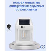 Ip65 Su Geçirmez Güneş Paneli Dış Mekan Lamba