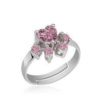 ​Lucky Life 925 Ayar Gumuss Pembe Kedi Patisi Yüzük