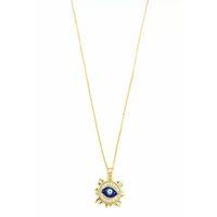 Güneş Kolye - Altın