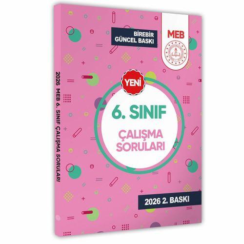 2026 6 Sınıf MEB Tüm Dersler Çalışma Soruları Soru Bankası (Renkli Baskı A4 Boyut) BASKI ÜCRETİ