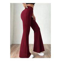 Kadın Yüksek Bel Ispanyol Paça Tayt