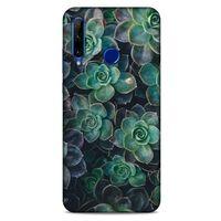 Huawei Y6P Uyumlu Kılıf Yeşil Delisi (33) Hybrid Kılıf Çay yeşil