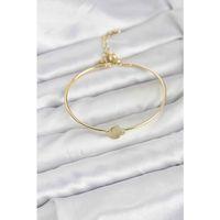 Yonca Model Gold Renk Kadın Bileklik