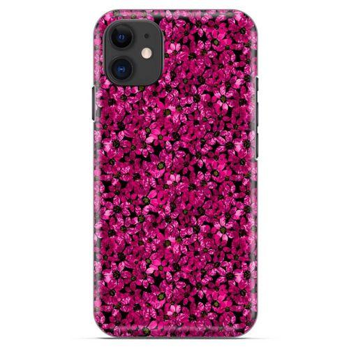 Apple iPhone 13 Uyumlu Kılıf Pembe Delisi (1) Kılıfı Çiçek