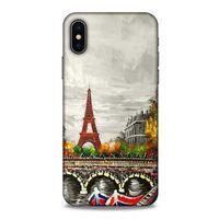 Cityx (28) Apple iPhone XS Kılıf Silikon Kapak Desenli