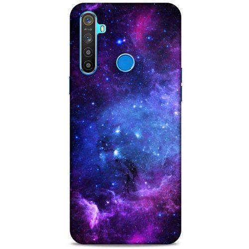 Realme 5i Uyumlu Kılıf Mor Delisi (6) Silikon Kılıf Yıldızlar