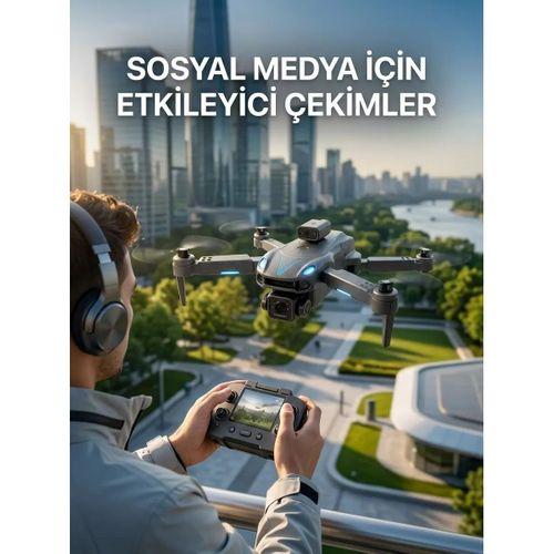 Katlanabilir Profesyonel Görünümlü Kamera Drone