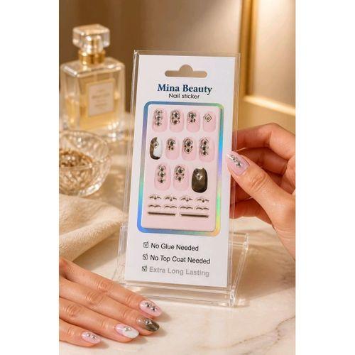 Tırnak Süsleme Sticker Yapışkanlı