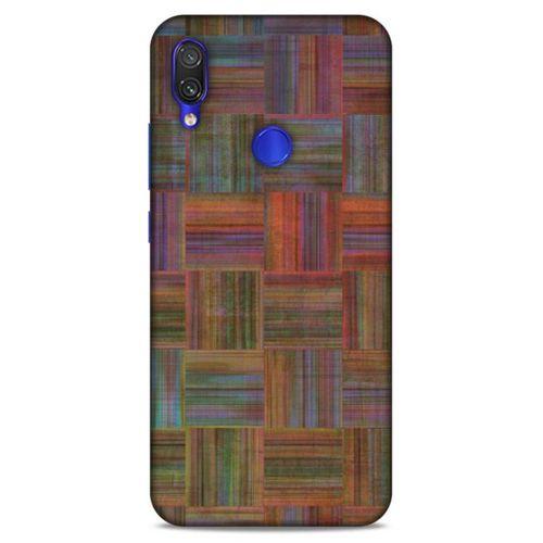 Lopard Xiaomi Redmi Note 7 Pro Uyumlu Kılıf Wood'X (48) Bumper Kılıf Desenli