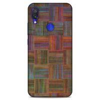 Lopard Xiaomi Redmi Note 7 Pro Uyumlu Kılıf Wood'X (48) Bumper Kılıf Desenli