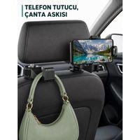 Telefon Tutucu Özellikli Araç İçi Çanta Askısı