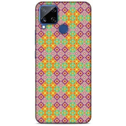 Ethnic Culture (87) Oppo Realme C15 Kılıf Silikon Kapak Desenli