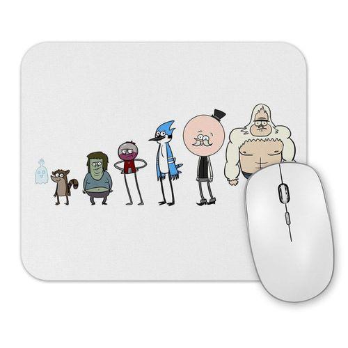 Regular Show  Rules Are For Fools Rickboy Mouse Pad