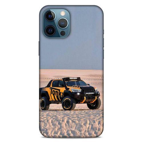 Lopard Apple iPhone 12 Pro Max Uyumlu Kılıf PickUpX (44) Tough Armor Kılıf Turuncu Siyah