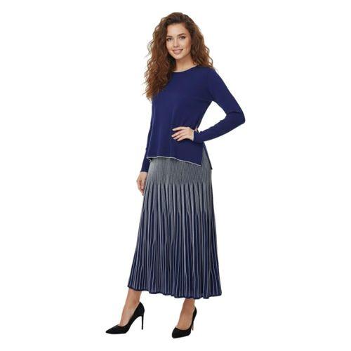 Kadın Merserize Kazak Etek Takım 140274 BGL-ST04078