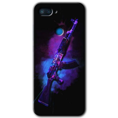 Xiaomi Mi 8 Lite Kılıf HD Desen Baskılı Arka Kapak - AK + Kırılmaz Cam