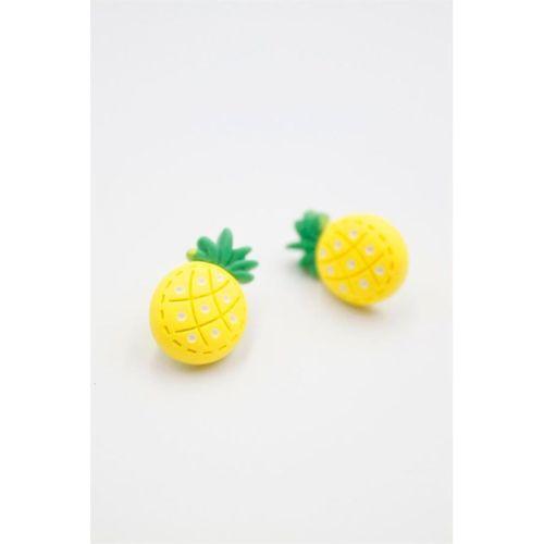 Ananas Hamur Küpe - ÇOK RENKLİ