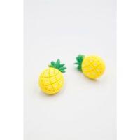 Ananas Hamur Küpe - ÇOK RENKLİ