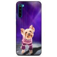 Xiaomi Redmi Note 8T Kılıf Köpek Kıyafetleri (13) Silikon Kap Yorkshire Terrier Kazak